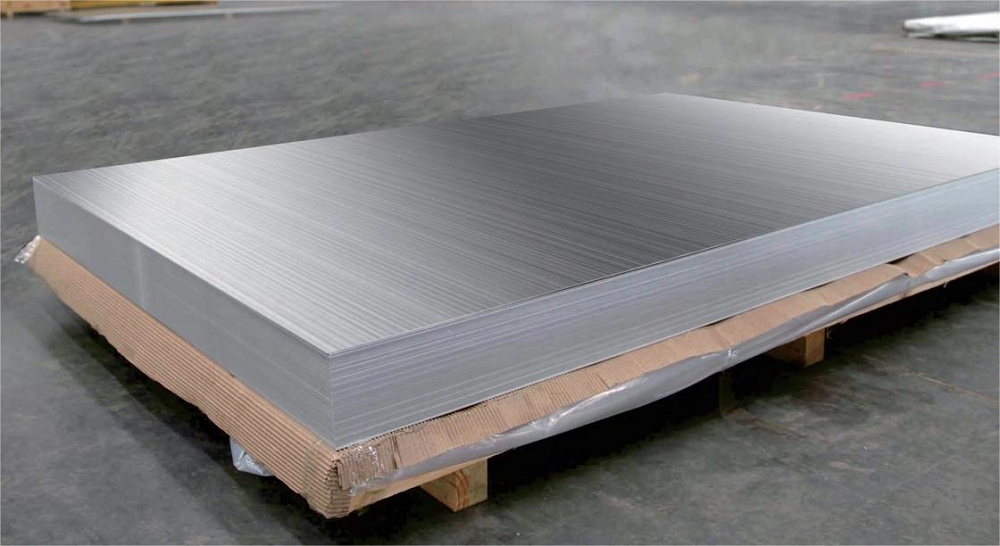 sottile foglio di alluminio
