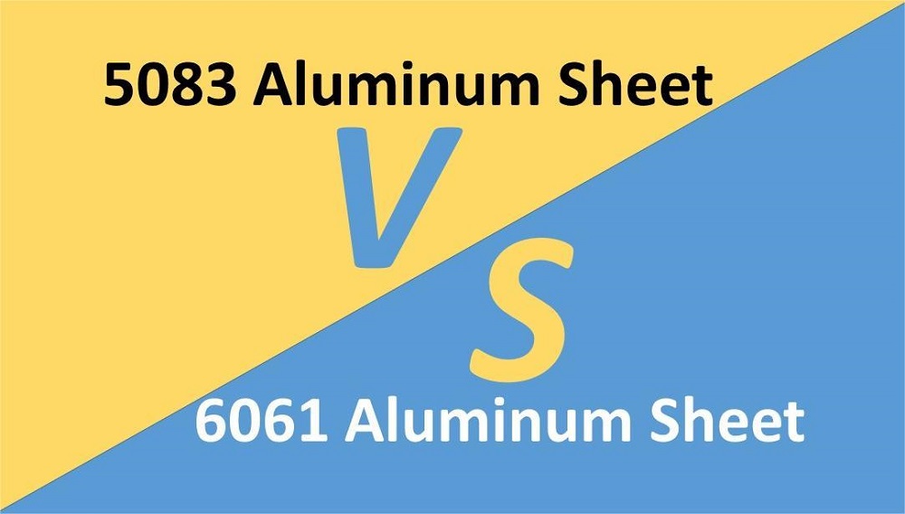 5083 tôle d'aluminium vs 6061 feuille d'aluminium